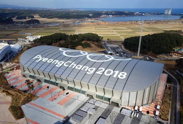 PyeongChang Winter Olympics Speed Skating Arena
