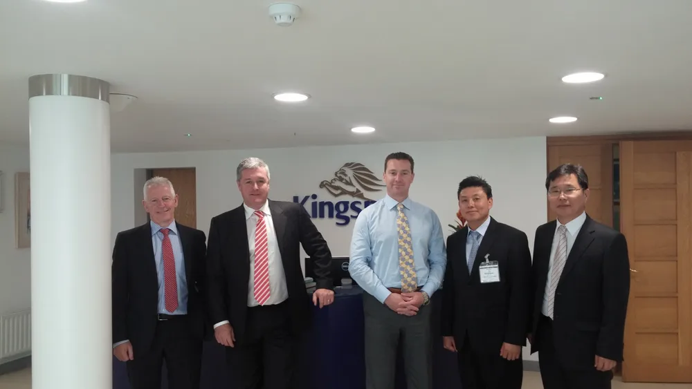 Kingspan 본사 방문 — 킹스아시아·Kingspan 관계자 단체 사진