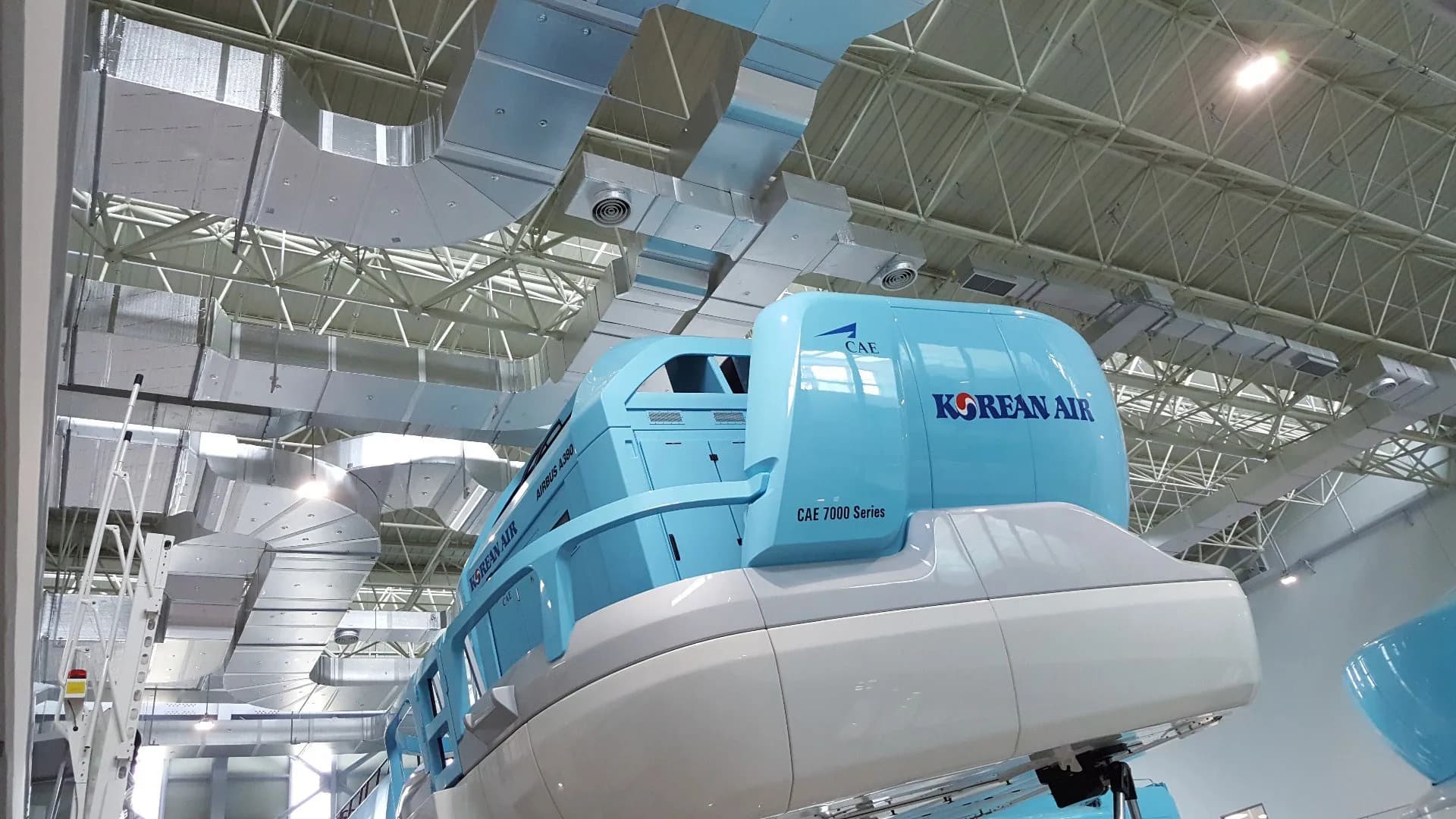 Kingspan KoolDuct installed at the Korean Air engine test building
